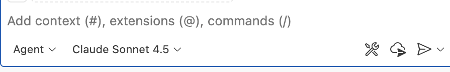 copilot chat choices